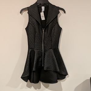 Front zipper sexy Top for women